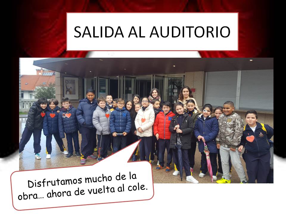 feijoozorelle's tweet photo. La clase de 4º comparte varias imágenes de su salida al Auditorio para ver la obra #CookingwithSoul. gracias @mistervertigoteatro, ¡les encantó! https://t.co/TH2vDzb2Nk