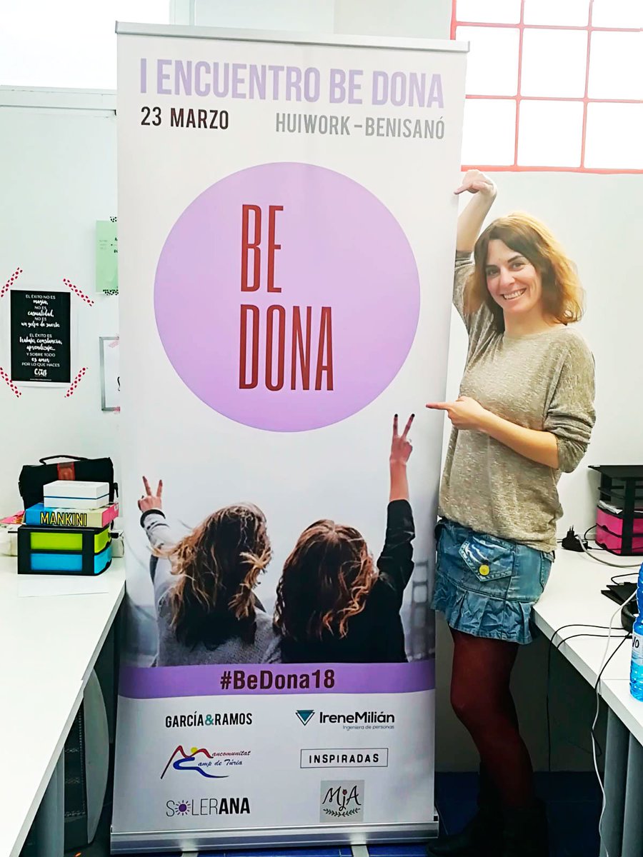 HuiWork's tweet image. Cuando se trabaja con esfuerzo e ilusión, la combinación es perfecta. 
Gracias a todos los que han hecho posible 😍#BeDona18 @Irene_Milian @inspiradas_  @SolerAna @manccampdeturia  bit.ly/BEDONA18