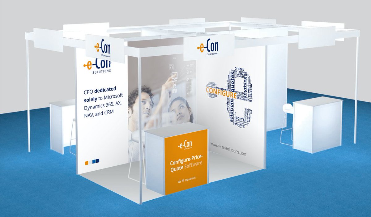 Are you ready for #SummitEMEA in Dublin? We are! Looking for Configure-Price-Quote software dedicated solely to #MSDyn365BC and #MSDYN365? Join booth F1