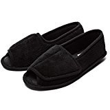 DiabetesAdvice3's tweet photo. #healthyliving Women Diabetic Slippers Arthritis edema Memory Foam Nonslip Plantar Fasciitis Washable Adjustable Pantoufles Gitup Comfortable Clinic Open toed Shoes For Diabetic Pregnant Patients(9#, Black) https://t.co/5Sx5WHuyvJ