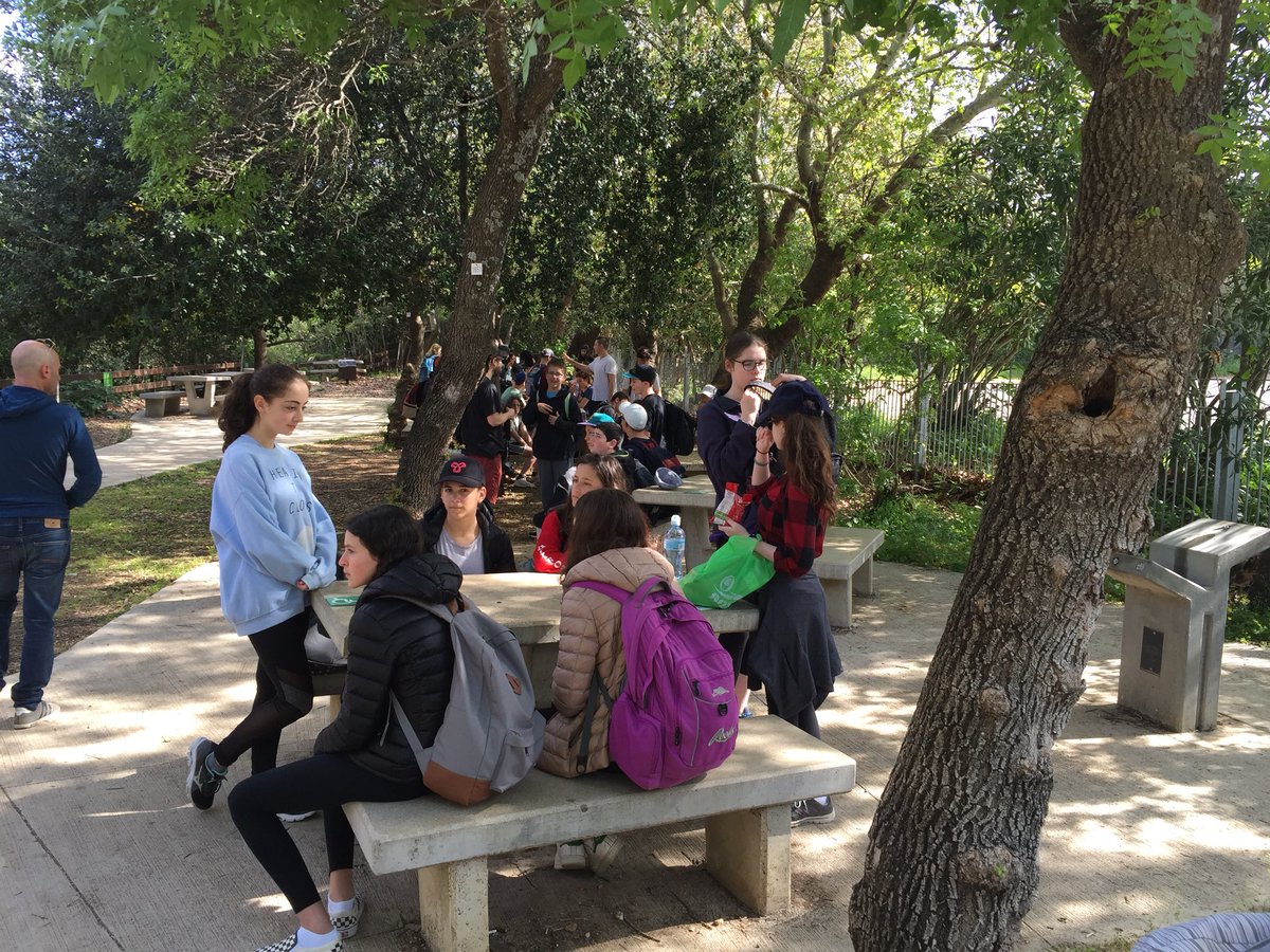 Starting the morning at Tel Dan. Another stellar day in Israel!