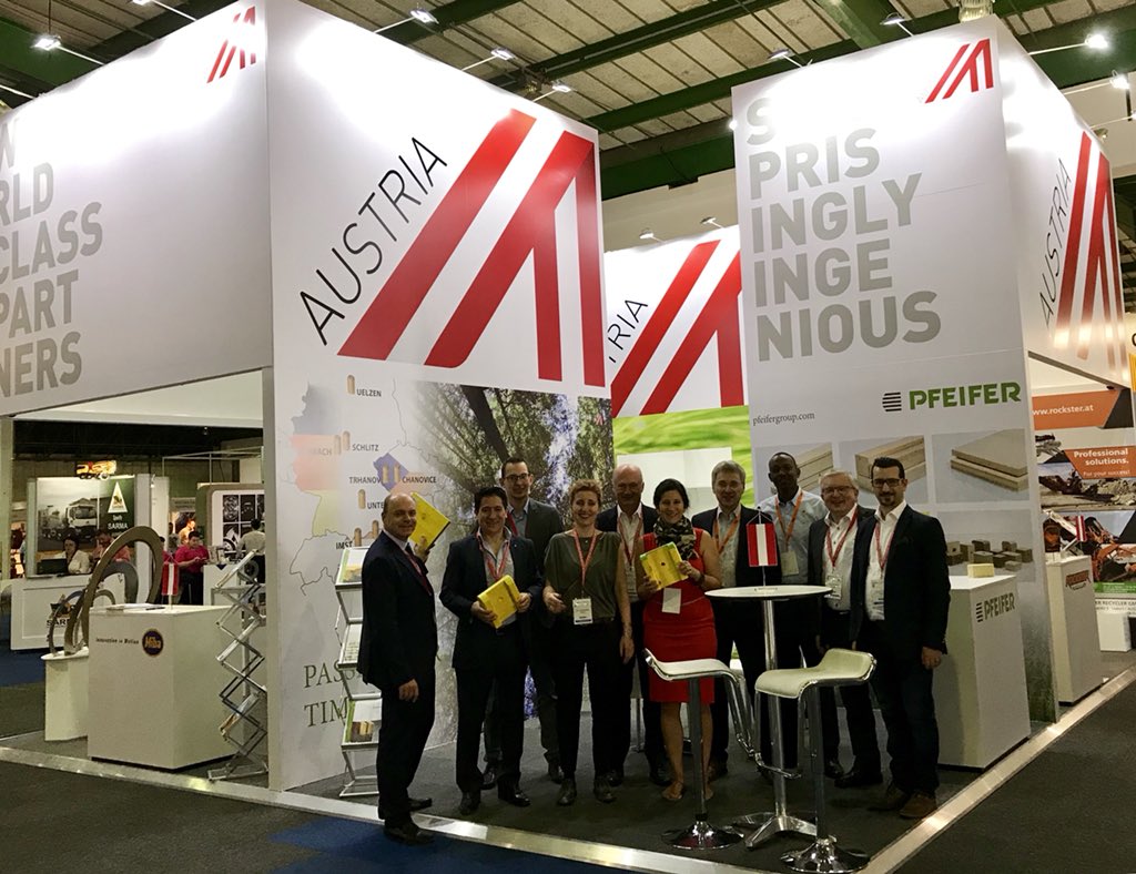 Team #Austria welcomes you on day 3 of @BCAFRICA2018 in Hall 5