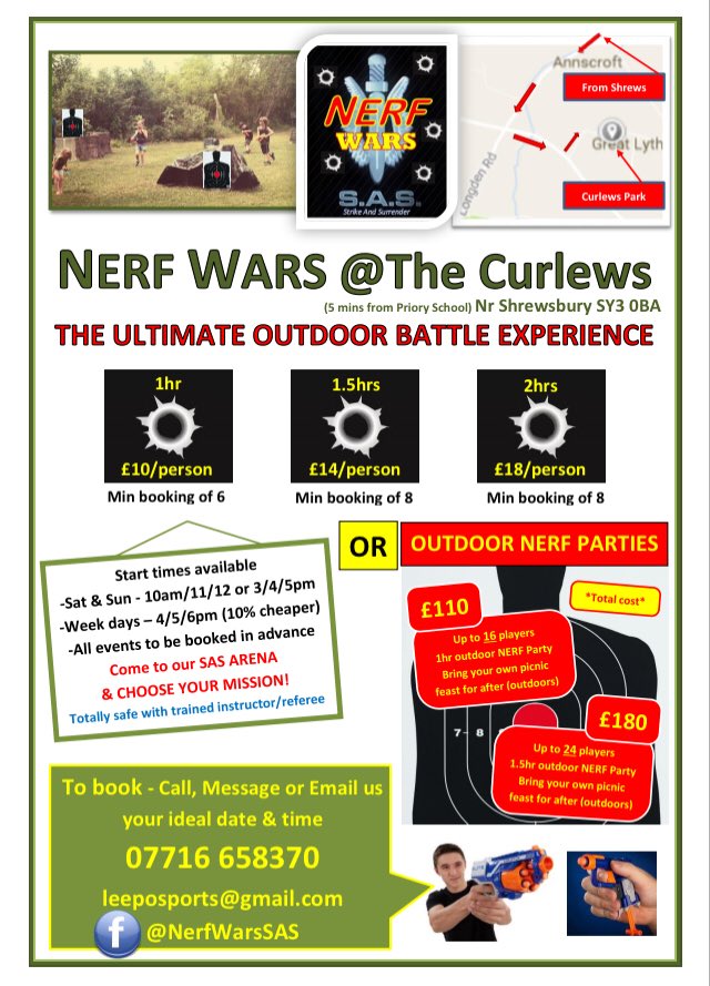 NerfSas's tweet photo. Do you want your own NERF WARS party https://t.co/0BDQLRi8FR