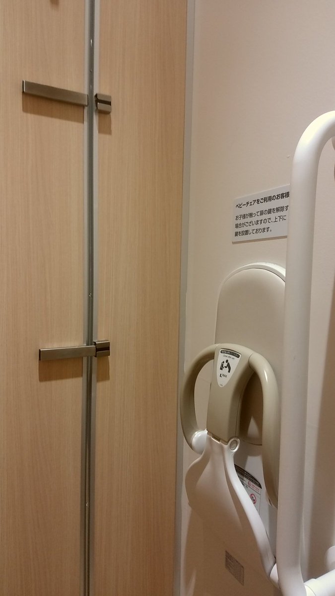 _fumix's tweet photo. 前のツイートの答え。ベビーチェアが絶妙なトコロにアルんでコドモが開けないようにもう一つあったのでした(笑) #設置してから発覚したのか聞きたい #足で押さえられる気もする #知らないうちに開いてパニック https://t.co/ee7UOGdkhT