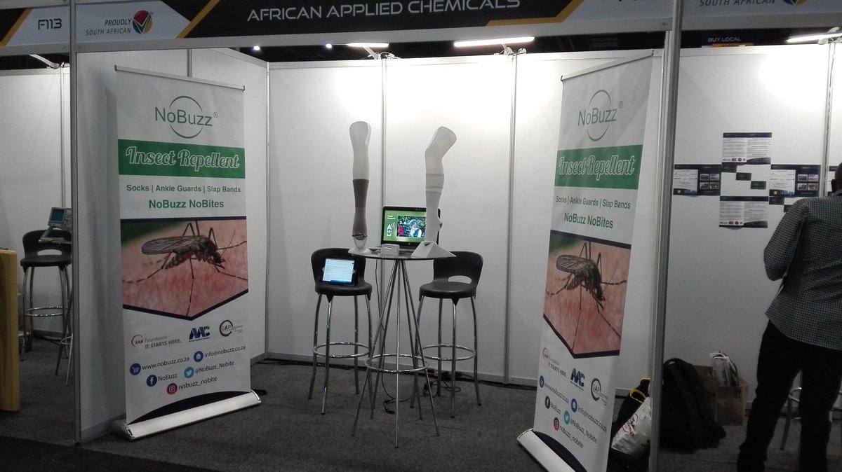 NoBuzz_NoBite's tweet photo. We are proud to be exhibiting at the @ProudlySA #BuyLocalSummit2018 . Come through and visit our stand @InnovHub @BioParkGauteng #BuyLocalSummit2018 #ProudlySA https://t.co/GhoRA5Vyli