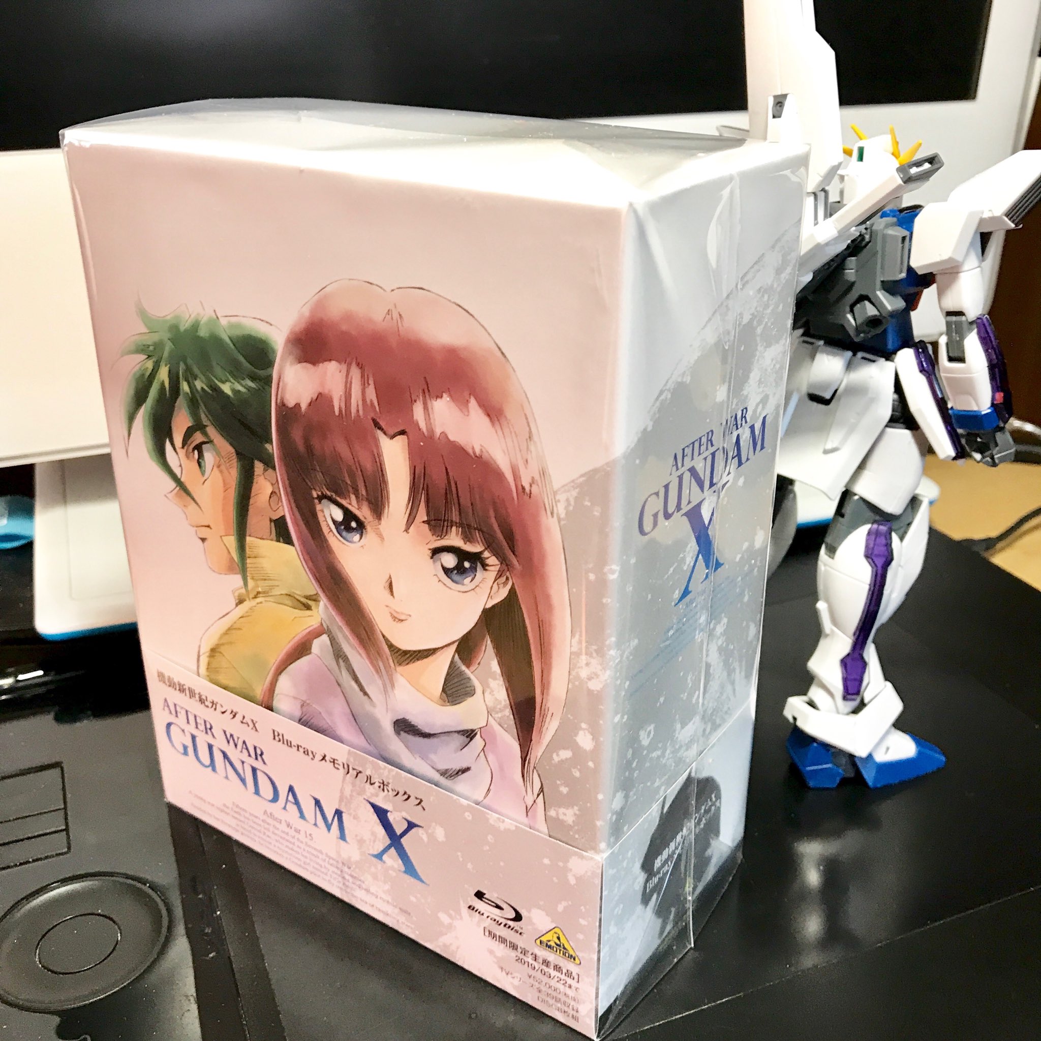 ときた洸一 機動新世紀ガンダムｘ ブルーレイbox サンプル品届きました 感動 です お求めの皆様にもあと少しでお手元に ワクワクしてお待ちください