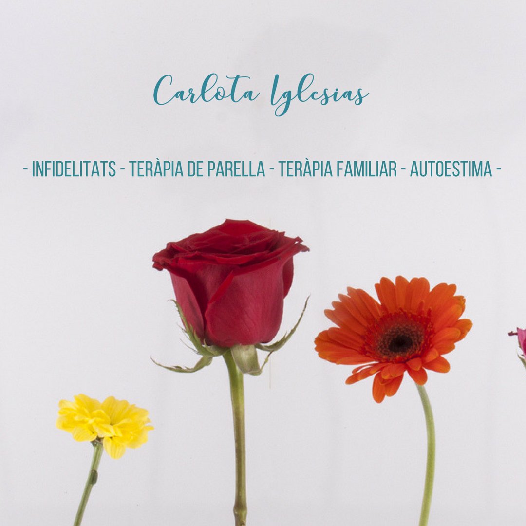 psicarlota's tweet photo. Aprofito per explicar-vos una mica que faig i amb que treballo
#teràpiadeparella
#teràpiaindividual
#infidelitats
#conflcitesparentals
#teràpiafamiliar
#barcelona #vic #paretsdelvallès
resrva la teva visita a https://t.co/lIil7IiBD6 https://t.co/jOPUZ5jBLX