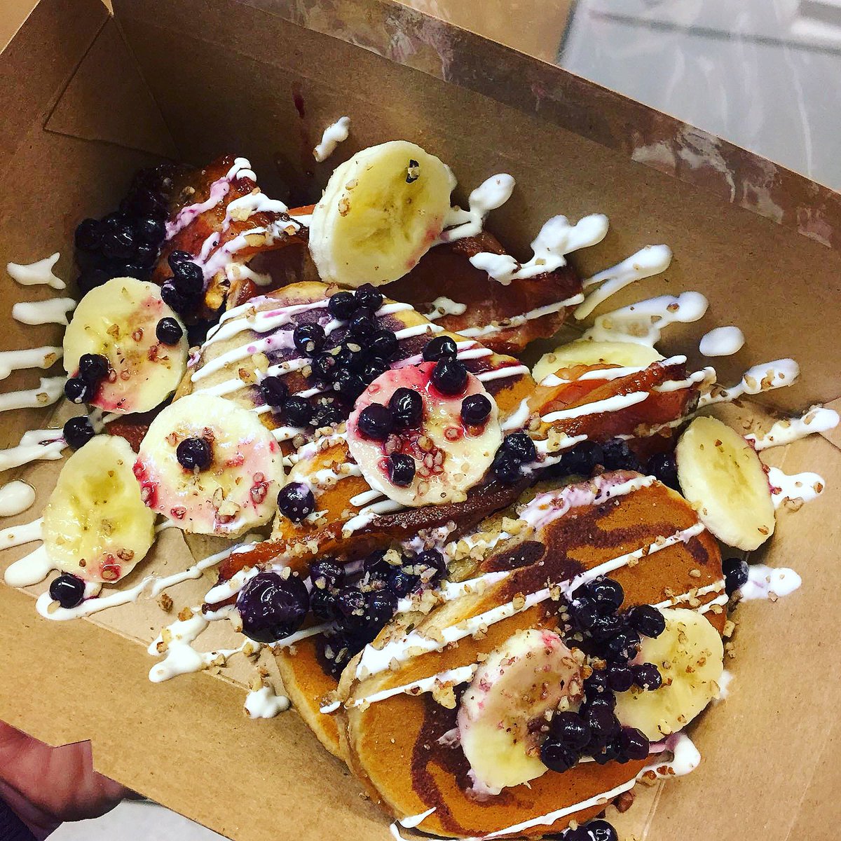 GramsEdinburgh's tweet image. Our Canadian Maple protein pancakes are now available on @Deliveroo #edinburgh