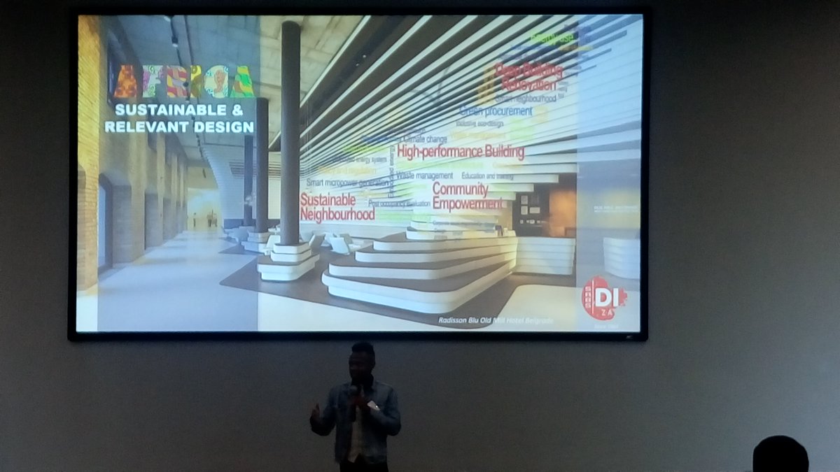 BuildingDecor's tweet image. Africa is an untapped market... Business is right here. Sustainable and relevant design is key! - Sibusiso Mwanasi, industrial designer @SABS_Design #buildchat #DASConference