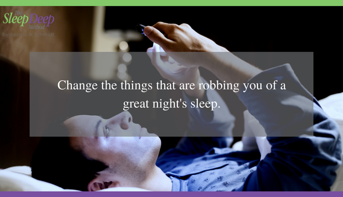 beatrixaschmidt's tweet photo. Change the things that are robbing you of a great night's sleep. In preparation for the #WorldSleepDay on 16th March #sleep #insomnia #sleepcoach #healthysleep #thesleepdeepmethod #healthymen https://t.co/XtV9xQlBdR