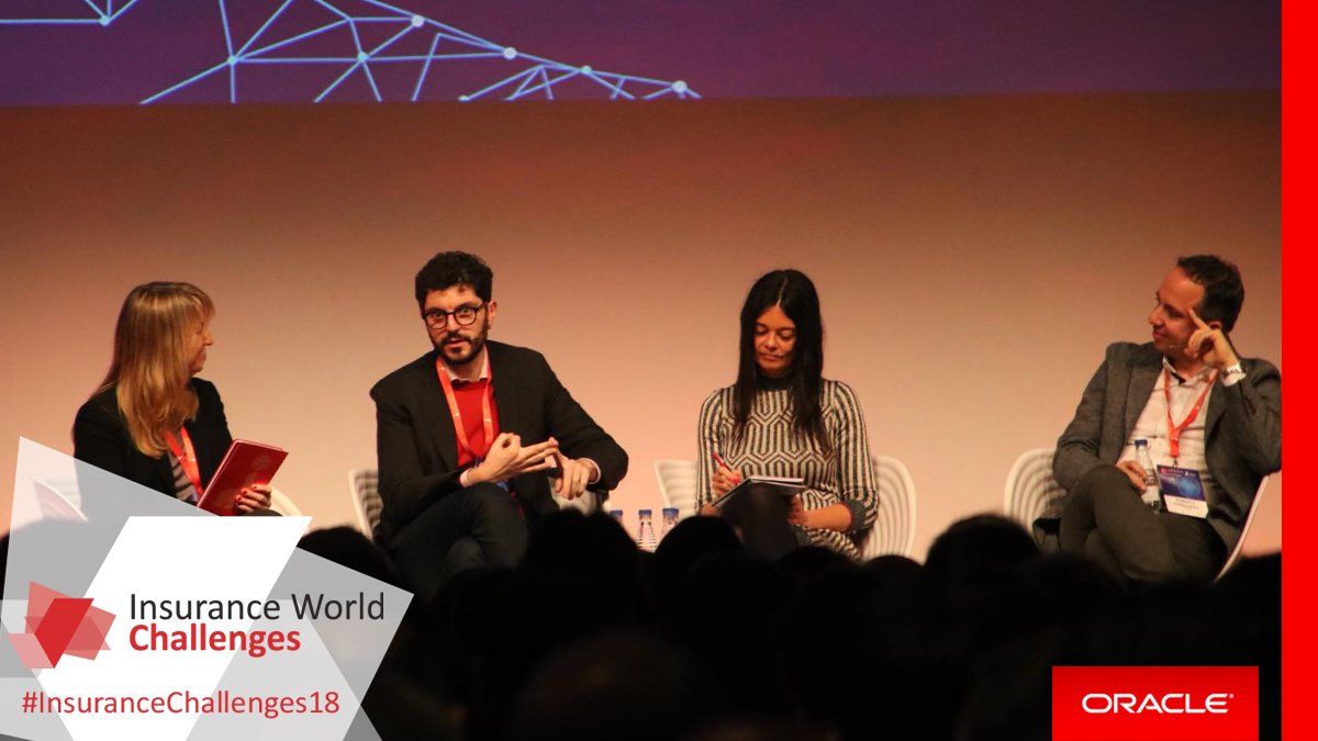 oracle_es's tweet image. “El coraje en las personas es necesario para afrontar procesos de #transformación” Calogero Scibetta, Business Development de @everledgerio en #InsuranceChallenges18