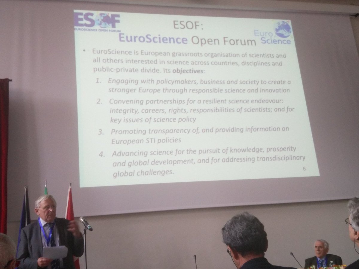 CERICnews's tweet photo. #Science is a core part of our #culture. Many are the topics enriching the debate. Peter Tindemans, @EuroScience General Secretary, gives an overview at the 1st TESI International meeting in #Trieste towards #ESOF2020
@ESOF2020Triest #proESOF #TriesteSocial https://t.co/tuVzd8LgTm