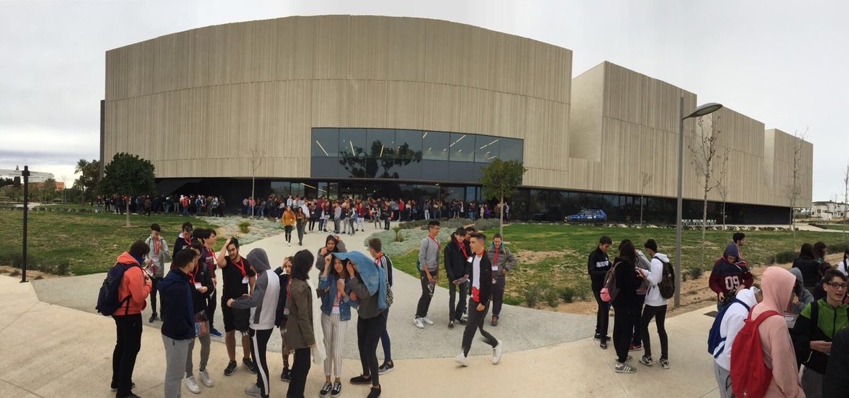 Éxito de asistencia de centros de secundaria de la provincia a la Jornada de Puertas Abiertas EPSE 2018!gracias a todos ellos ! 👍🏻👏🏻👏🏻