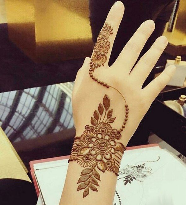 Allison Mack On Twitter Simple Mehndi Designs For Front Hands