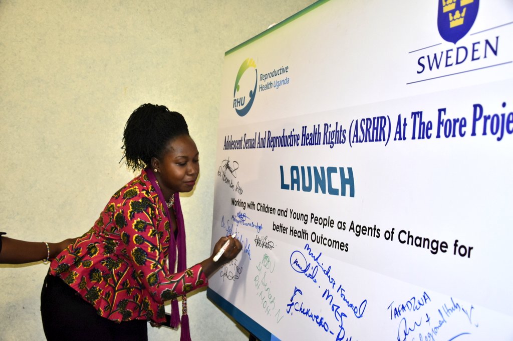 RHUganda's tweet photo. [ PICTORIALS ] of #Foreproject launch with key implementating partners https://t.co/Qdh96Dt7Zi