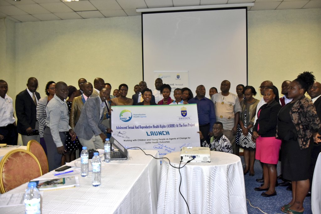 RHUganda's tweet photo. [ PICTORIALS ] of #Foreproject launch with key implementating partners https://t.co/Qdh96Dt7Zi