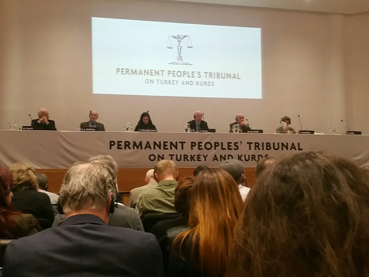 Début du #TribunalPermanentDesPeuples sur la #Turquie
<a href="/ppt_turkey_kurd/">Permanent Peoples' Tribunal on Turkey and Kurds</a>