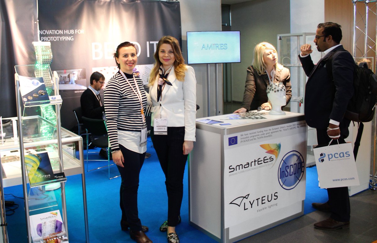 AMIRES_EU's tweet image. Thank you for having us @LOPECMunich #Lopec2018 #printedelectronics Great interested in #InSCOPE #SmartEEs #Lyteus projects
