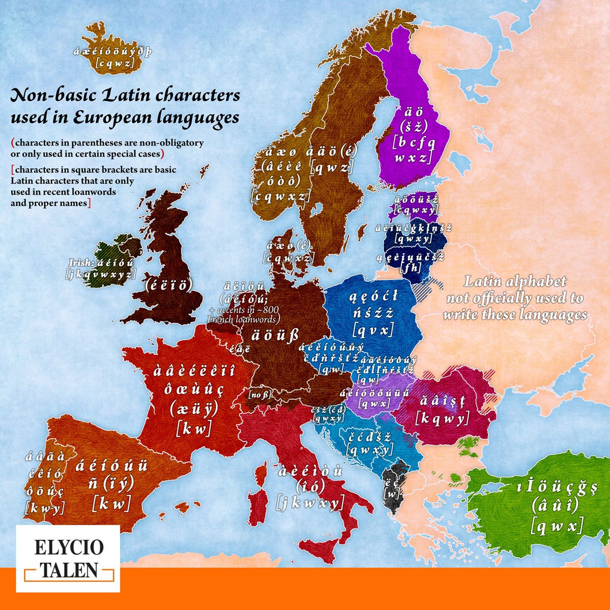 Talen Twente A Twitter Ae O A A C G S En O Speciale Karakters Die Worden Gebruikt Buiten Het Standaard Latijnse Alfabet In Europese Talen T Co 4pxstzodtl T Co Szqzscoblf