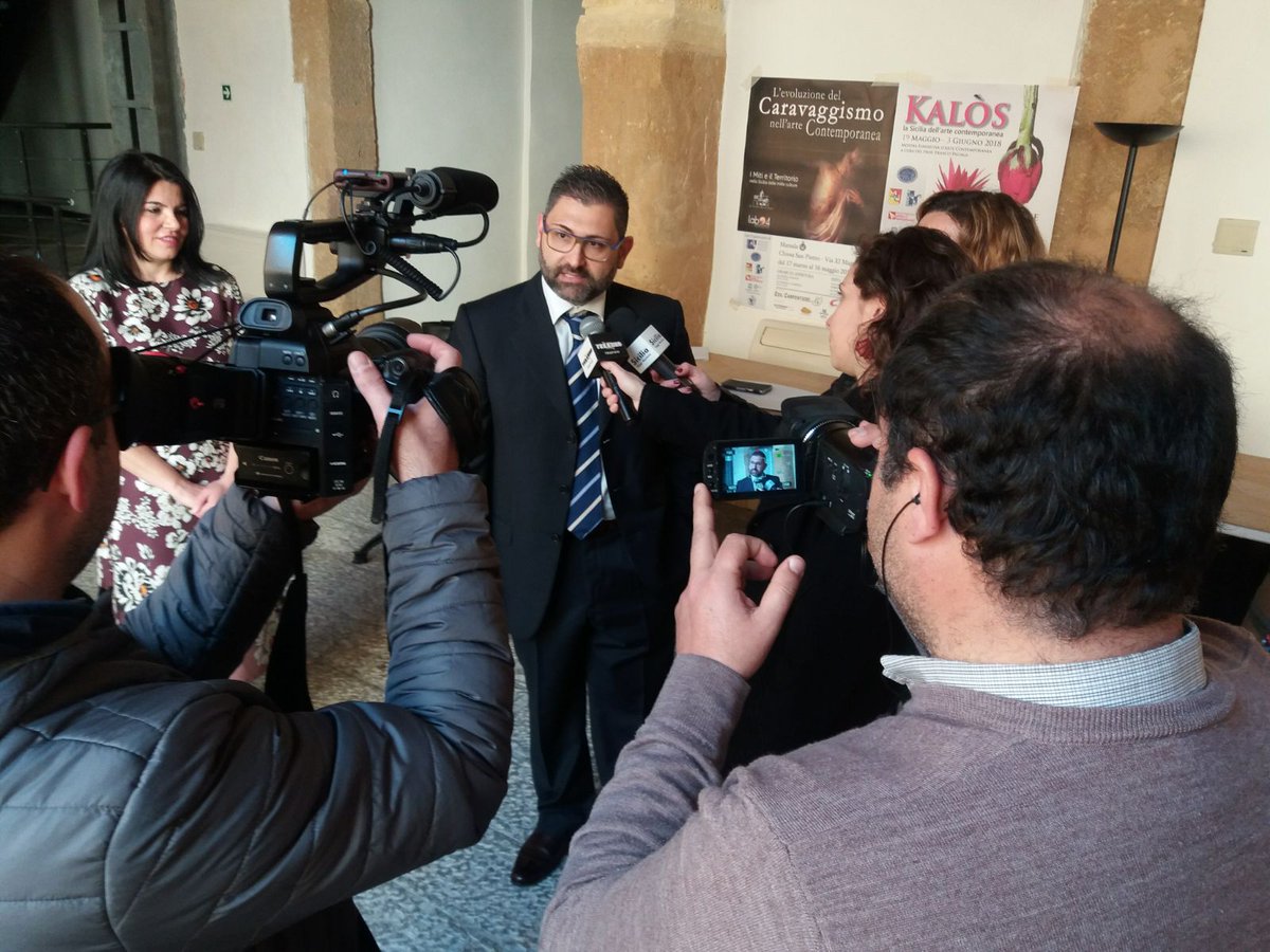 labzero4's tweet image. Conferenza stampa per l&apos;evento artistico &quot;L&apos;evoluzione del Caravaggismo&quot;. Vernissage venerdì 16 marzo Complesso San Pietro, Marsala