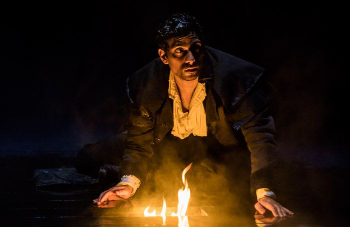 TheStage's tweet photo. Review: Frankenstein – a faithful and atmospheric staging of Mary Shelley's novel @rxtheatre https://t.co/YxTcJyB34K https://t.co/KBaevnWEyp