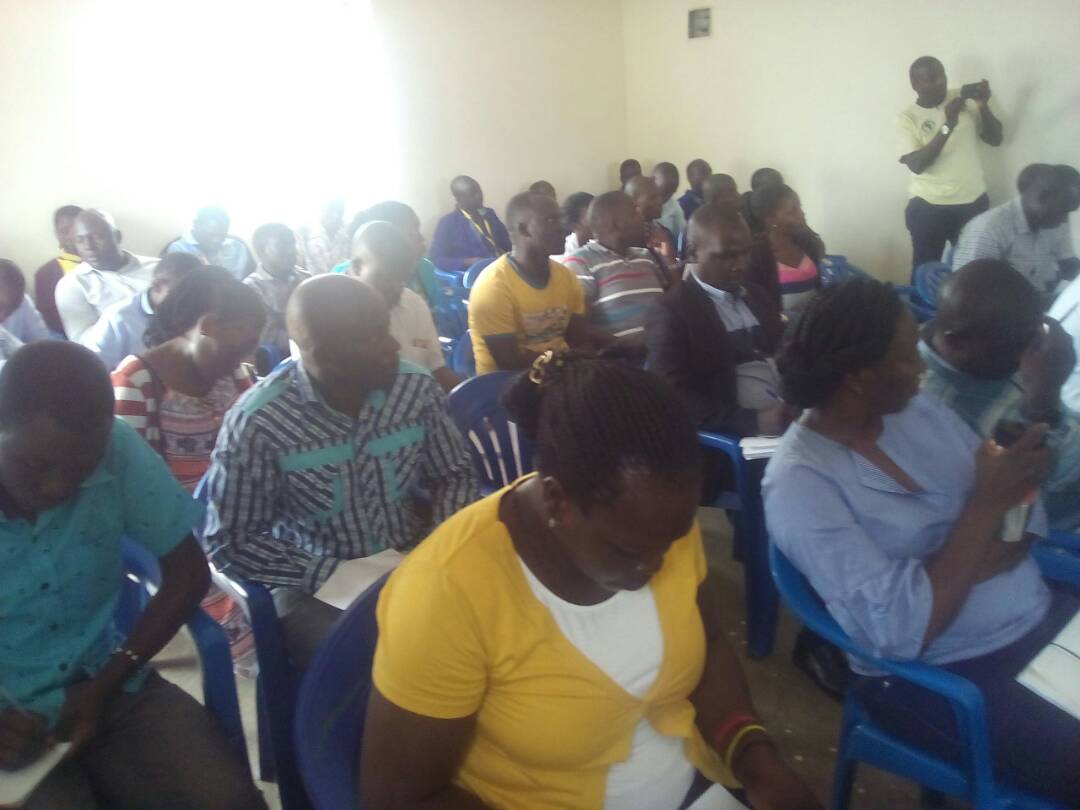 Happening now:Nyarwodho GFS site hand over meeting.The Rural Water Supply &amp; Sanitation Department hands over the Largest Scheme (Nyarwodho Large Gravity Flow Scheme) to the Northern Umbrella of Water &amp; Sanitation Authority for Operation &amp; Maintenance.<a href="/min_waterUg/">MINISTRY OF WATER AND ENVIRONMENT 🇺🇬</a> <a href="/DominicKavutse/">Dominic Kavutse</a>