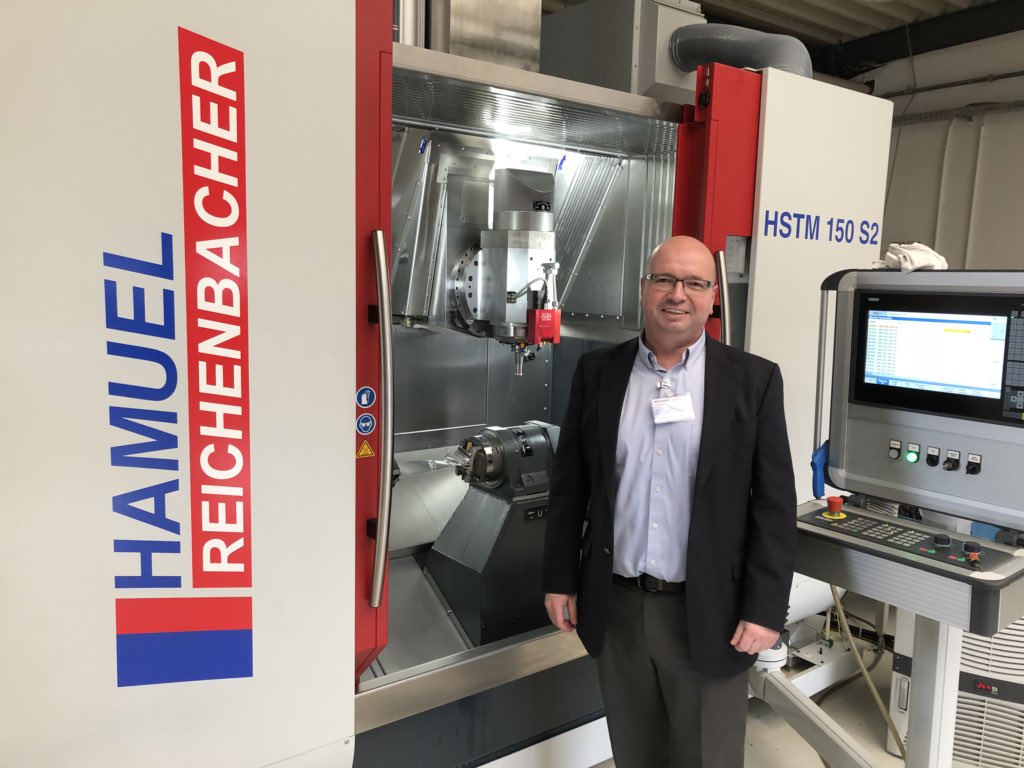 CCAMVA's tweet photo. Great visit to Reichenbacher Hamuel this week - looking forward to see then back at CCAM #CCAMMachining https://t.co/Ba8N0sF0zx