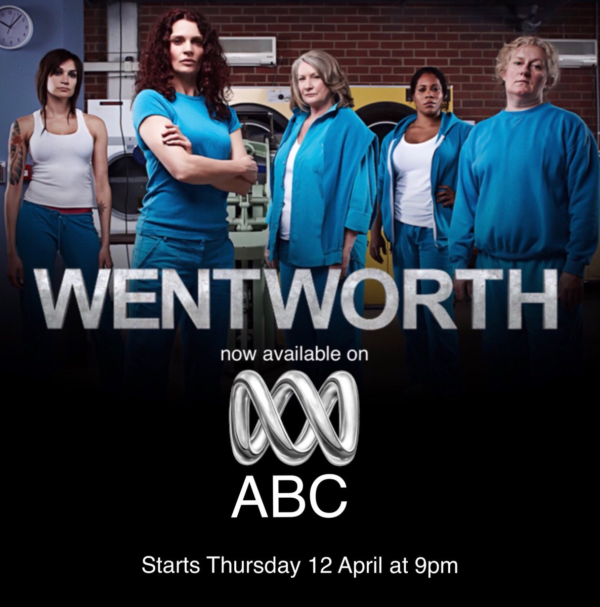 Wentworth is coming to channel <a href="/ABCTV/">abctv</a> on free to air television! Wentworth Season 1 starts Thursday 12 April at 9pm. #wentworth