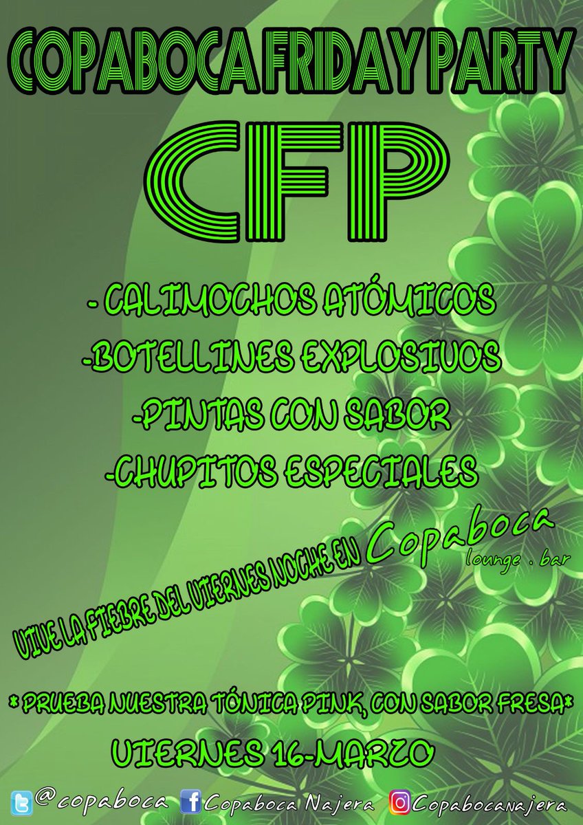 Te presentamos un viernes diferente, no te lo pierdas!!