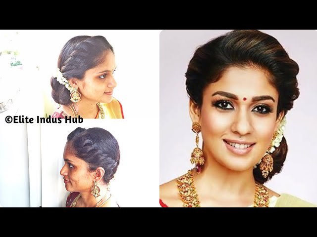 Bridal Hairstyle|4 strand pinnal|Easy steps|#bridalhairstyle  #eyemakeuptutorial #simplehairdo - YouTube