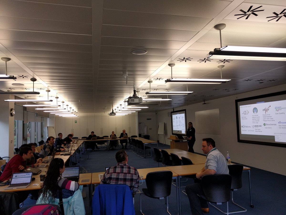 rafajido's tweet image. Linking biobanks with public data using @BioSchemas. Two days workshop at @emblebi. @BCPlatforms @BBMRIERIC @EGAarchive @ensembl @ELIXIREurope @BiobankingUK #biosamples #MIABIS