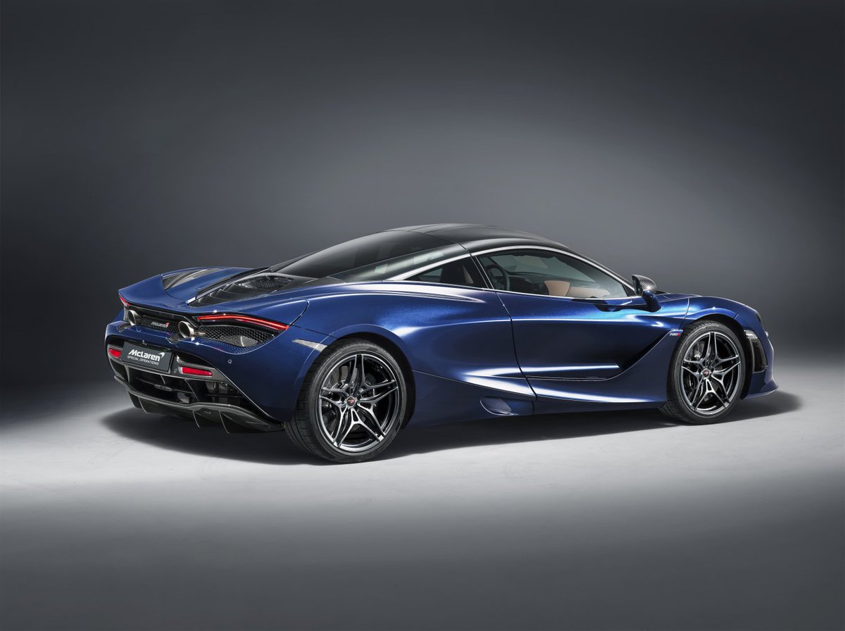 McLarenAuto's tweet photo. The rather beautiful Atlantic Blue #McLaren 720S by MSO, commissioned especially for the Geneva Motor Show. How would you spec your 720S? https://t.co/eYZUvSqpZ6
