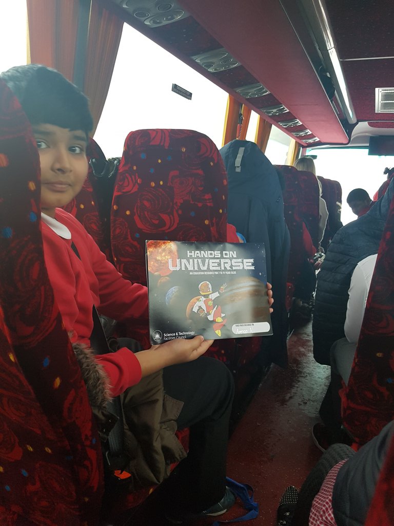 Year 5 poised and ready for the <a href="/spacecentre/">National Space Centre</a> <a href="/CliftonPrim/">CliftonPrimary</a> #space