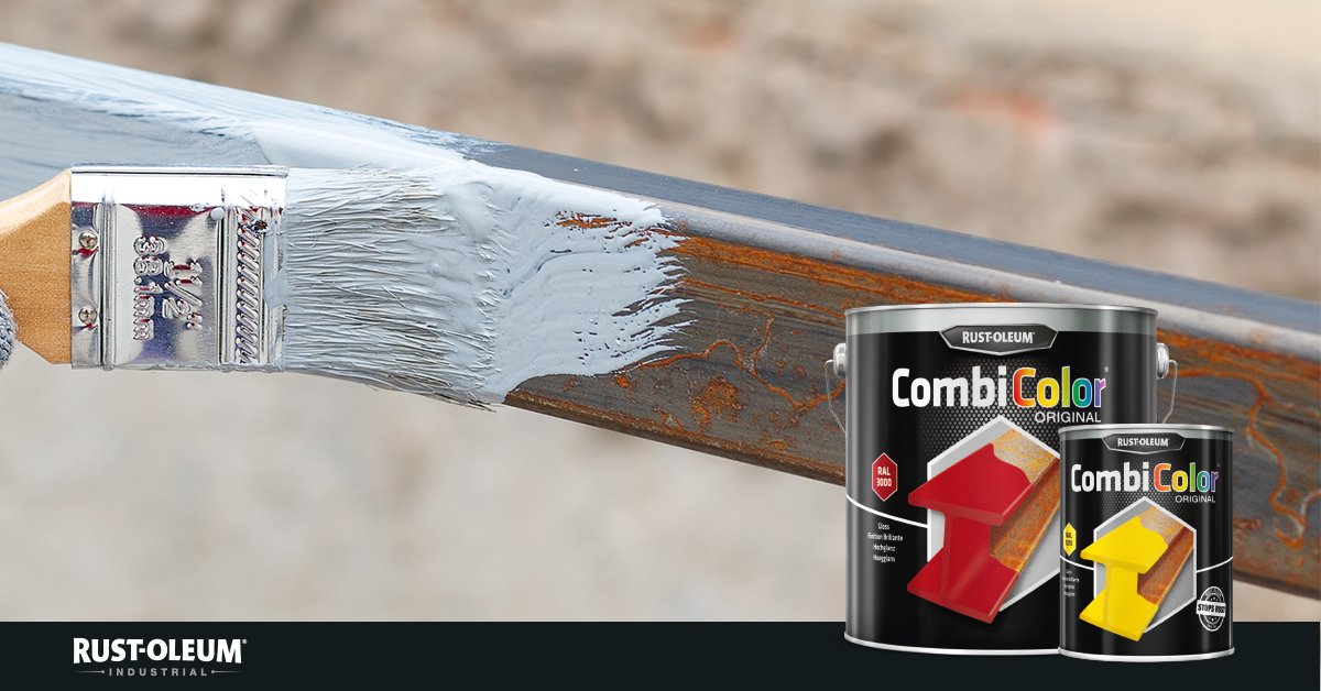 RustOleumNL's tweet photo. Combicolor is direct op roest toe te passen en is al meer dan 30 jaar dé nummer 1 keuze van de professional! https://t.co/gFV0hMvTvj
