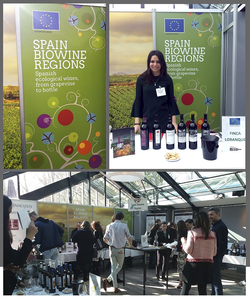 Seguimos con la promoción por Europa. Esta vez en Amsterdam, en la 'Spain Biowine Regions 2018', organizada por ICEX