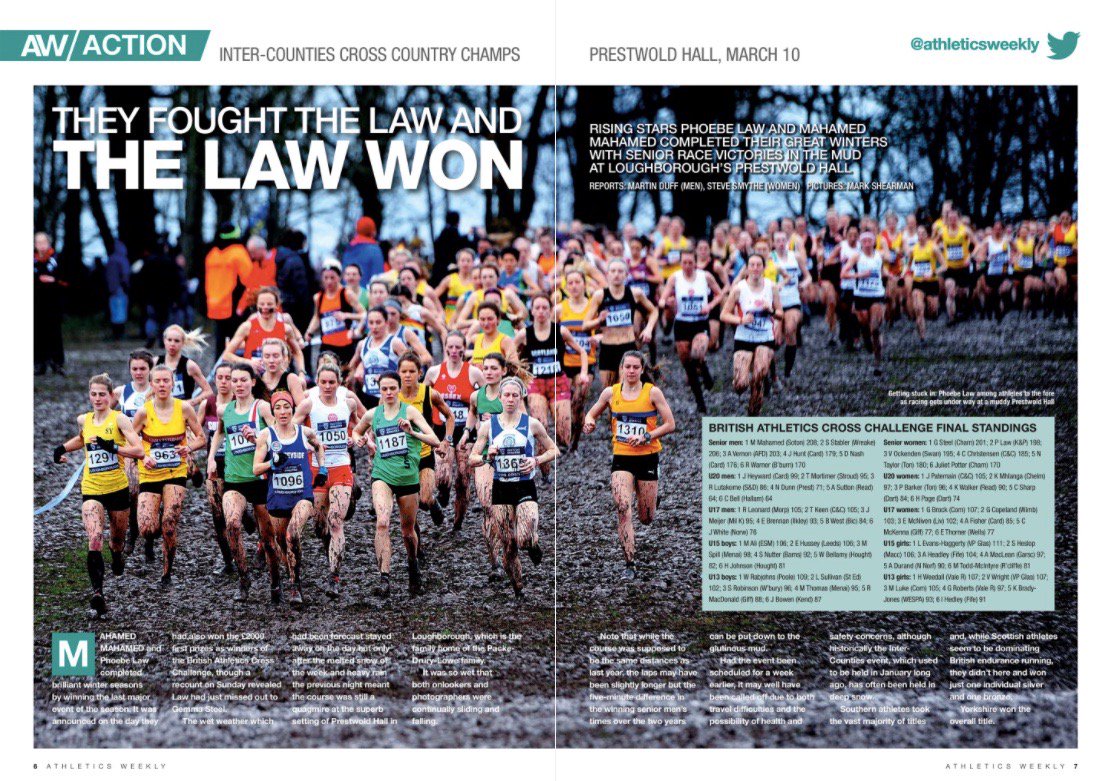 <a href="/WightmanGeoff/">Geoff Wightman</a> <a href="/PhoebeLawRuns/">Phoebe Law</a> <a href="/AthleticsImages/">Mark Shearman MBE</a> When superb athletes win great races, the headlines write themselves...