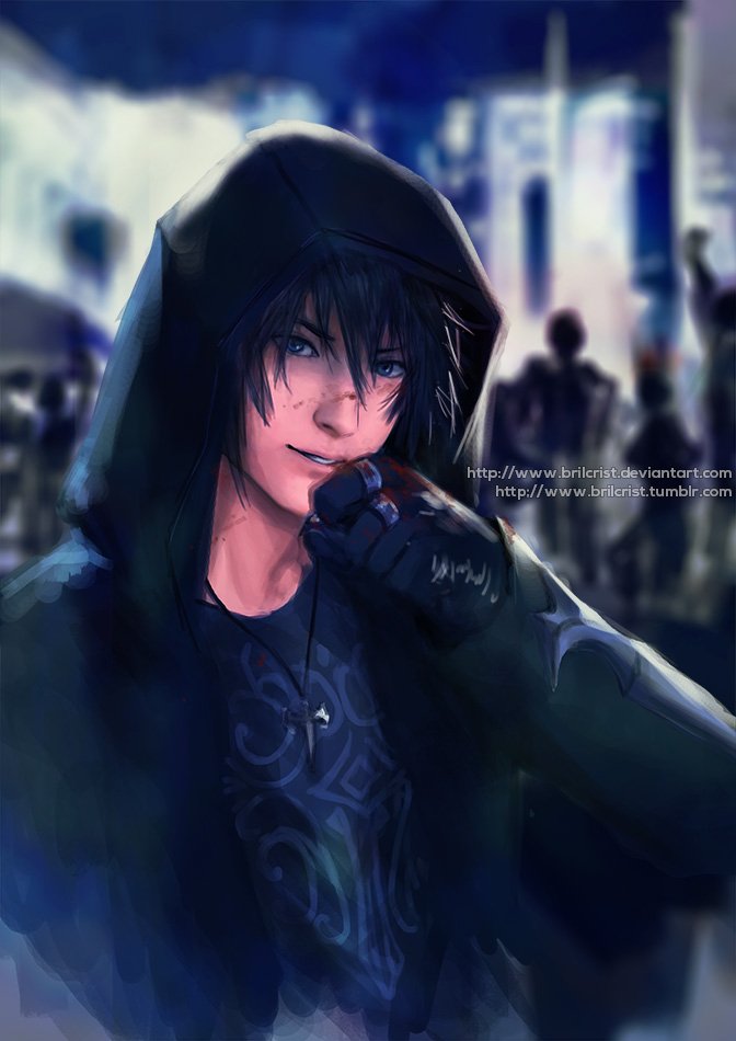 Noctis in Fighting King's Raiment for Tekken 7.
i hope Tekken fan will treat our "prince of pain" kindly, coz sometimes his fighting moves are kinda pain in the ### for us too~ #FFXV #Tekken7