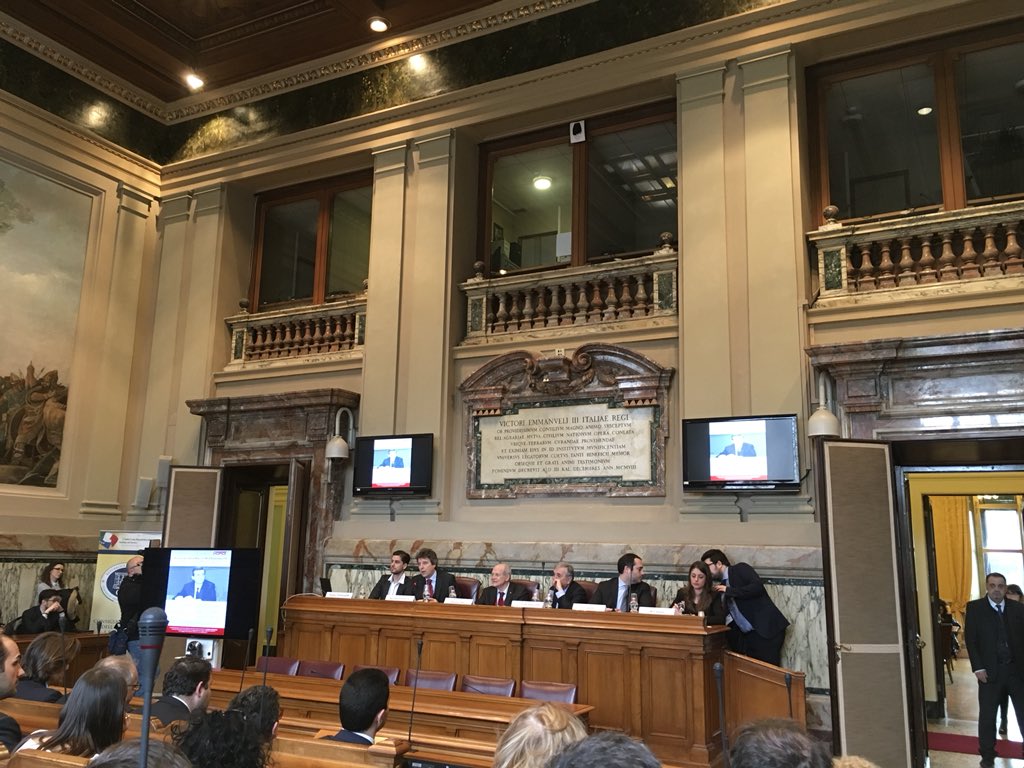 keti_aliaj's tweet photo. Convegno del 15 marzo 2018 => XVI giornata in memoria  di Marco Biagi | Relazioni industriali e professionalità #CNEL https://t.co/NvU7Mv5x02