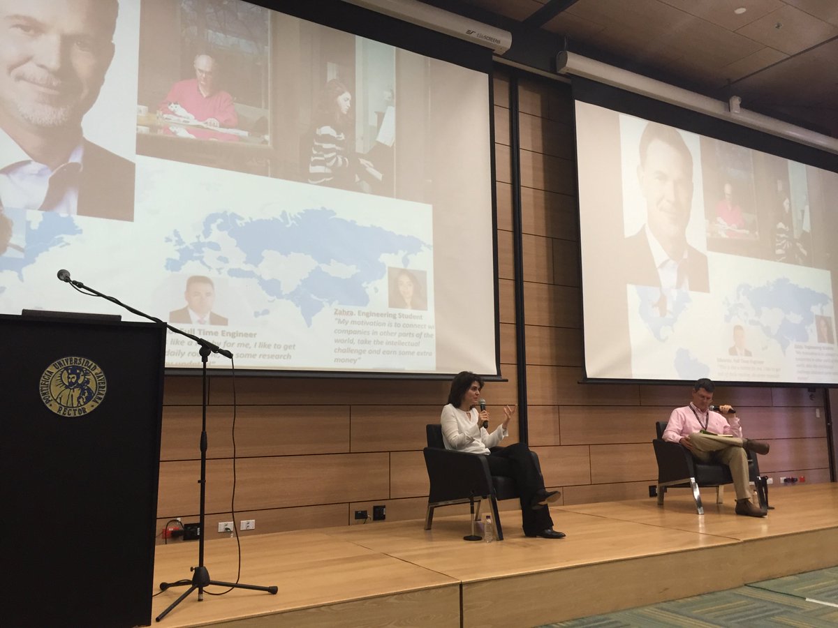 EAE_B_School's tweet photo. Todo un éxito el #EAETour celebrado esta semana en #Colombia. Os dejamos algunas de las fotos de la conferencia sobre el Caso @netflix impartida por la profesora de EAE Business School @carmengoytre . https://t.co/sSExmTCCZn