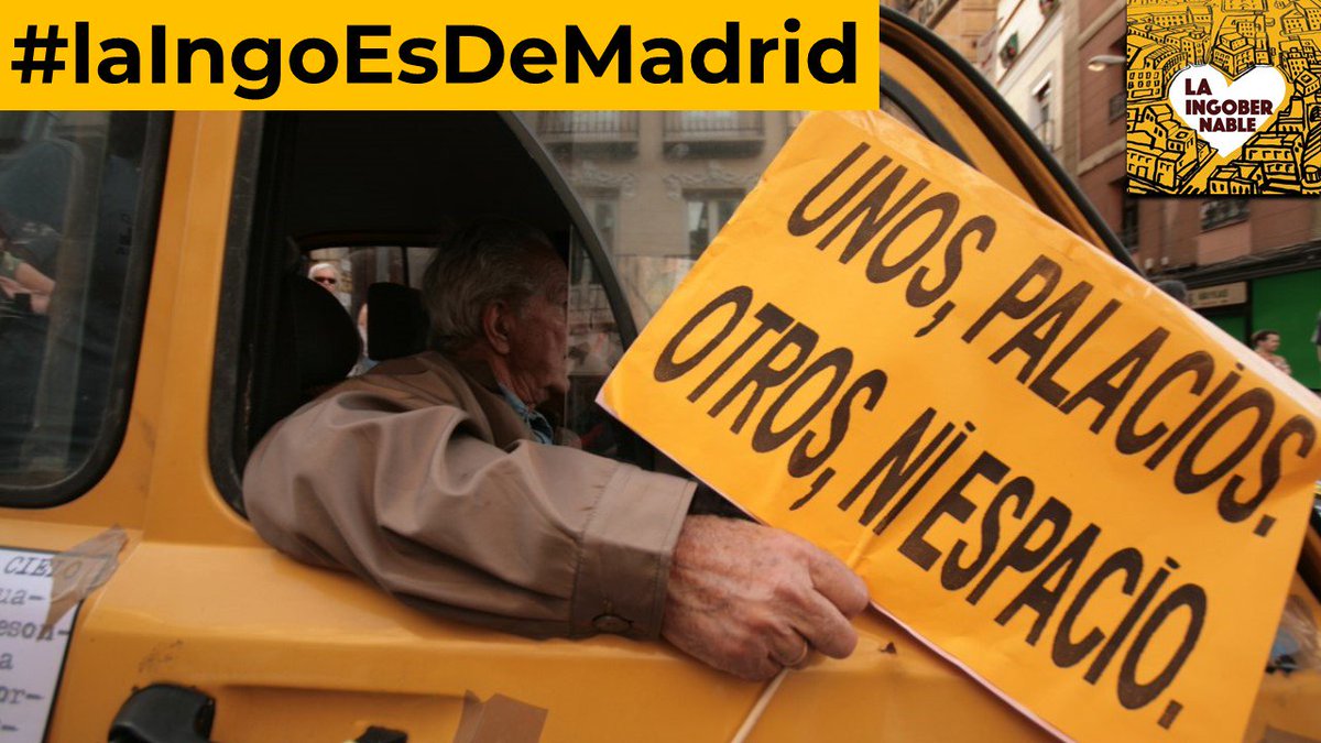 CSIngobernable's tweet photo. #LaIngoEsDeMadrid No de los "calatravas" y los "ambasz" okupas de cuello blanco, amigos del @GrupoPPMadrid, que destruyen nuestro patrimonio y se lo llevan gratis https://t.co/f93rMCTenz