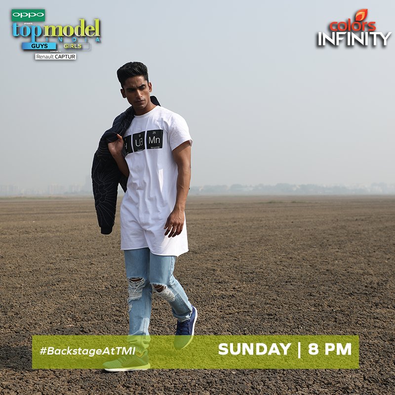 colors_infinity's tweet photo. Loving the grunge look! #BackstageAtTMI
@oppomobileindia presents #TopModelIndia, Sundays at 8 PM on @colors_infinity 
Powered by @RenaultIndia. https://t.co/4qdcduEz1k