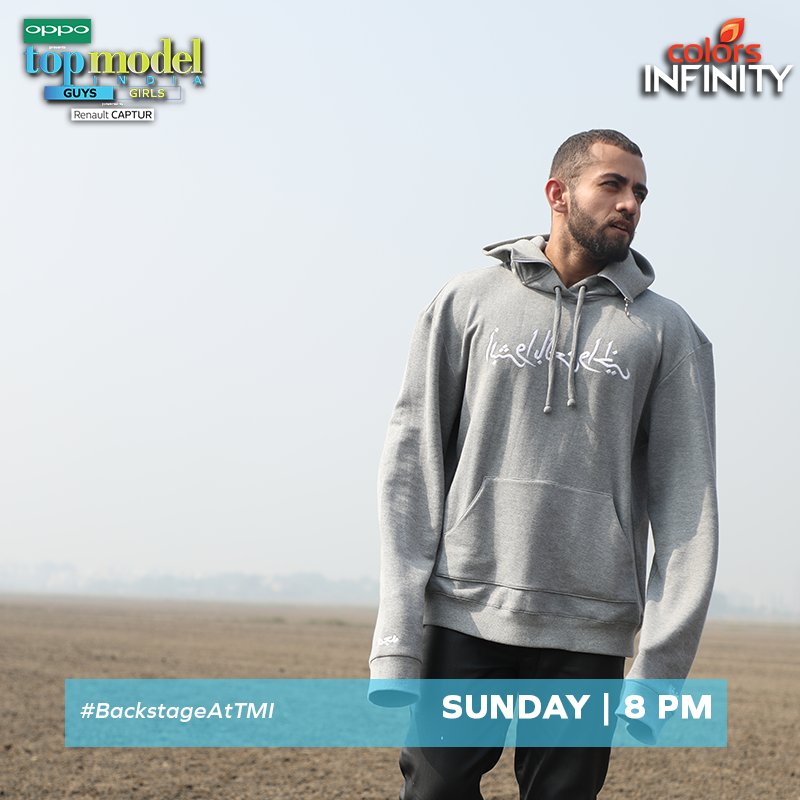 colors_infinity's tweet photo. Loving the grunge look! #BackstageAtTMI
@oppomobileindia presents #TopModelIndia, Sundays at 8 PM on @colors_infinity 
Powered by @RenaultIndia. https://t.co/4qdcduEz1k