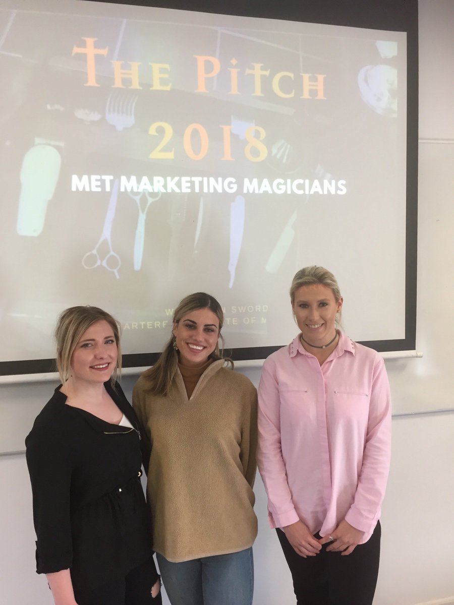 cardiffmet's tweet photo. Three teams of students will be representing Cardiff Met at the final of the @CIM_Exchange โThe Pitchโ competition in London today. Wishing you the best of luck guys! Cardiff Met are making up a quarter of the shortlist:
https://t.co/InoChFZ9H8 #marketing #winning #letsdothis https://t.co/eugnXWNCGb
