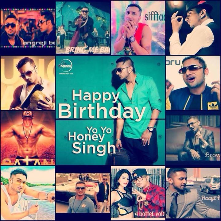 The Legend is arrived today... Happy Birthday Yo Yo Honey Singh......        