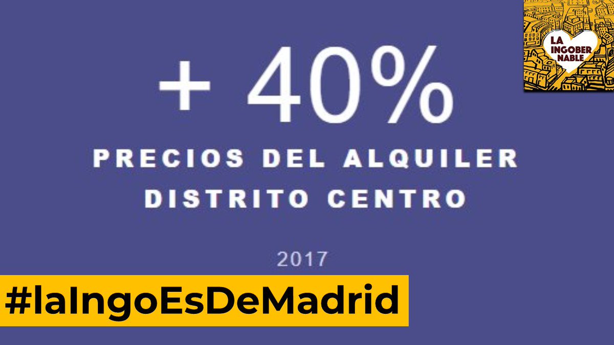 CSIngobernable's tweet photo. #LaIngoEsDeMadrid Porque mientras nos roban la vida pagando el alquiler, necesitamos espacios para hacer vida en común sin pagar por todo. @InquilinatoMad @lavapiesdondeva https://t.co/Fr7S1V218m