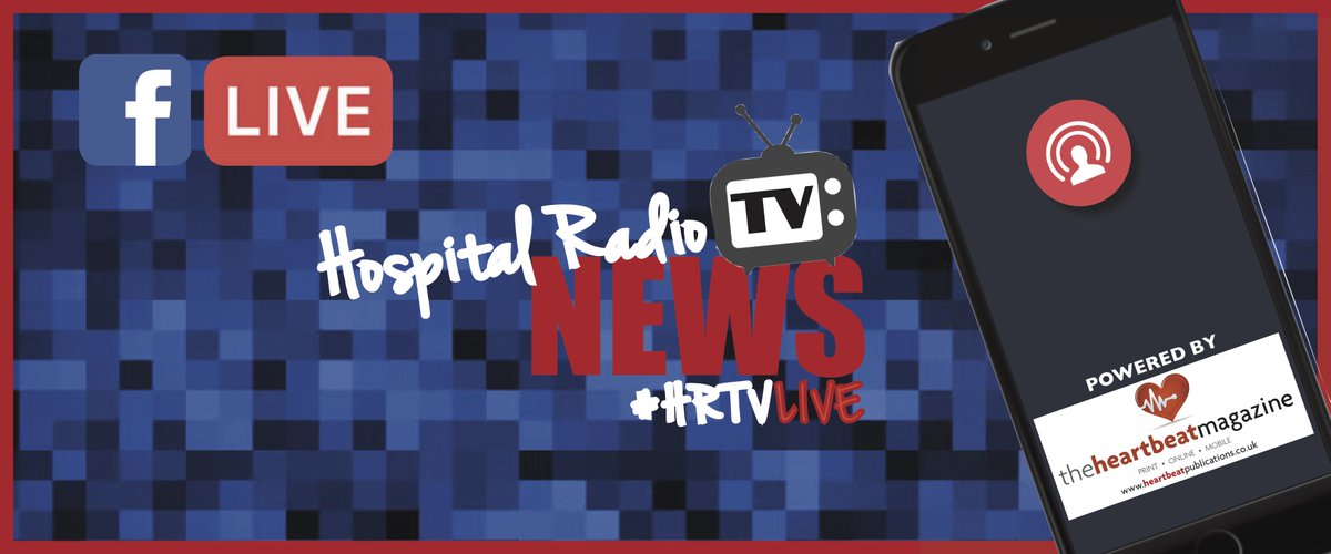 HR_LiveNews's tweet photo. Planning to go LIVE soon on FB?
Looking to RAISE the awareness of your #Station?
Who would like to be our FIRST LIVE #HRTVLive broadcaster?
Check out the 'About Us' section for more info here > https://t.co/cAlha83cez
#HospitalRadio #CommunityRadio #WhyRadio #streaming https://t.co/nhaJvaUgRU