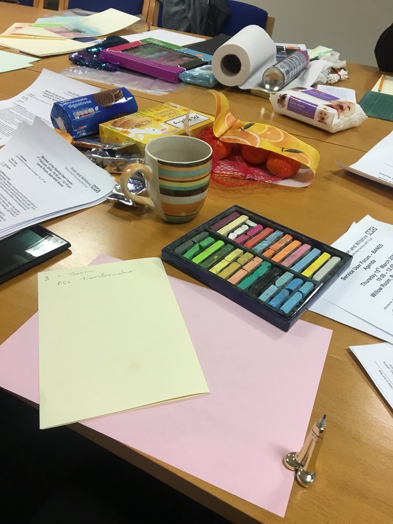 AWPNHS's tweet photo. These are the kind of meetings I love . Service user forum.. with a fun twist . Chat n play #awp #talkmentalhealth #loweryourguard #awpproud #awpbanes https://t.co/hHzpRms2wf