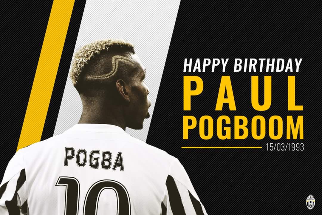 Happy 25th Birthday Paul Pogba! 