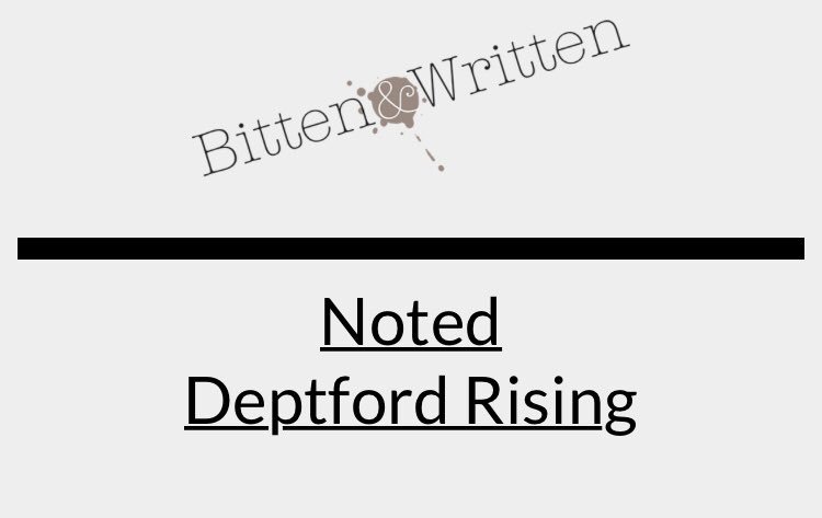 With Deptford Bites Live next month from <a href="/DentandMckenzie/">Dent and McKenzie</a> <a href="/gracedent/">Grace Dent</a>, here’s something from last year — Deptford Rising: cameos from Elf Kid, Pepys, Marlowe, Chaucer, Burgess... — bittenandwritten.com/noted/deptford…
