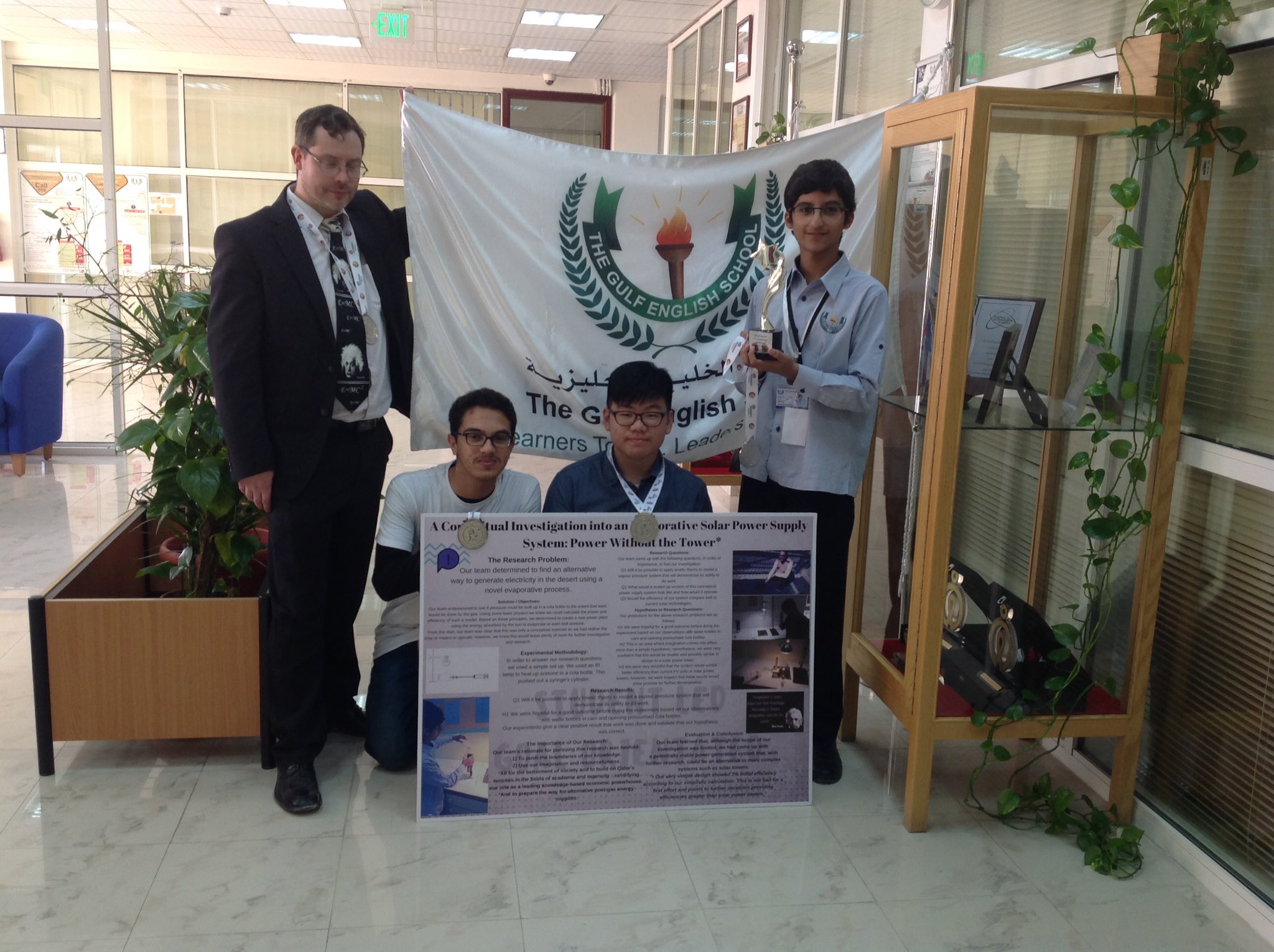 The Gulf English School On Twitter Qatar National Student